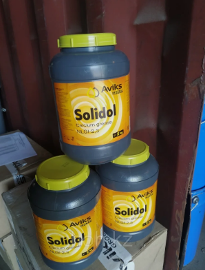 смазка Солидол Ж/банка по 0,8 кг/ в КИЛОГРАММАХ "Aviks"