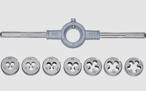 Набор плашек М3-М12, 8 предметов Сибртех 77309