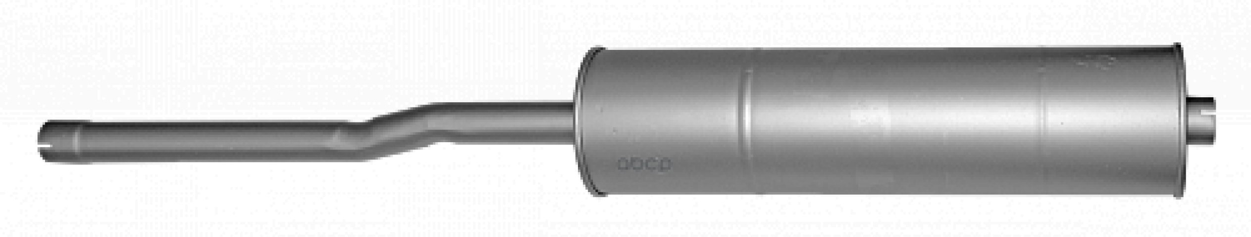 Глушитель МАК ГАЗель 3302 с вып.труб 406 дв. 28-1201008-01 ПРЕМИУМ "Н.Новгород"