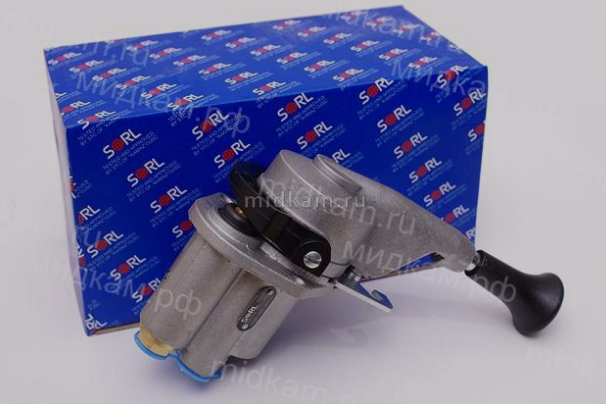 Кран ручн. торм. 100-3537310 с 4 выводами 