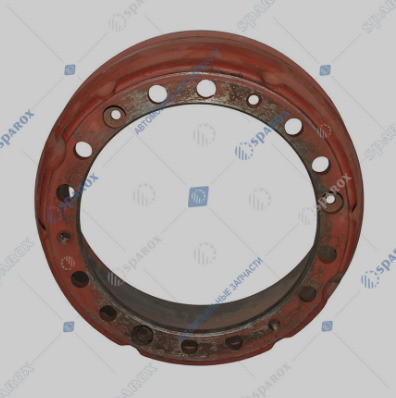 Барабан тормозной МАЗ 5336-3501070 12отв. "Прамо"