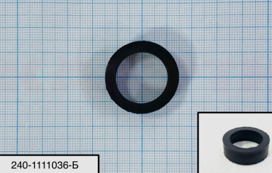 Кольцо защит.форсунки МТЗ 240-1111036-Б фторсиликон синий "ПТП"