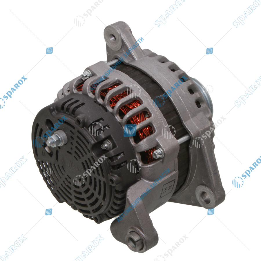 Генератор ГАЗель 32182.3771 двиг.EVOTEH 2.7. 14В 110А, шестируч. "БАТЭ" 