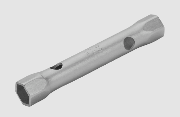 Ключ торц. изогнутый 17*19 Г-обр. "КЗСМИ"