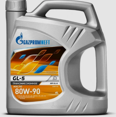Масло Трансм. 80W-90 GL-5 4л. "Газпромнефть"