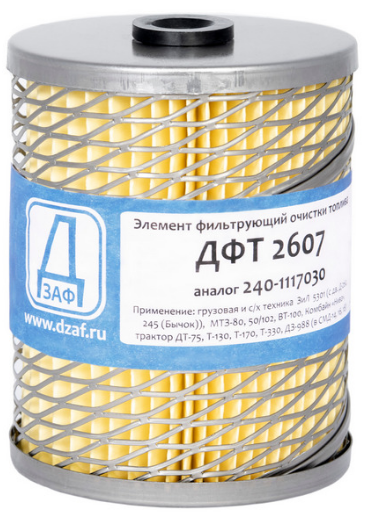 ЭФТ МТЗ 240-1117030 сетка ДФТ 2607 "ДЗАФ"