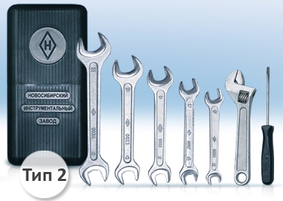 Набор КГД рожк.(10-22) с ключом КР-19 футляр-пенал "НИЗ" 571160