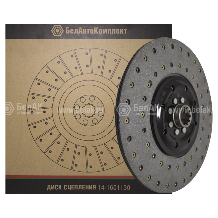 Диск сцепления КамАЗ 14-1601130 БАК.00280
