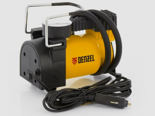 Копрессор авто DС-20, 12 В, 7 атм., 35 л/мин "Denzel"  58054