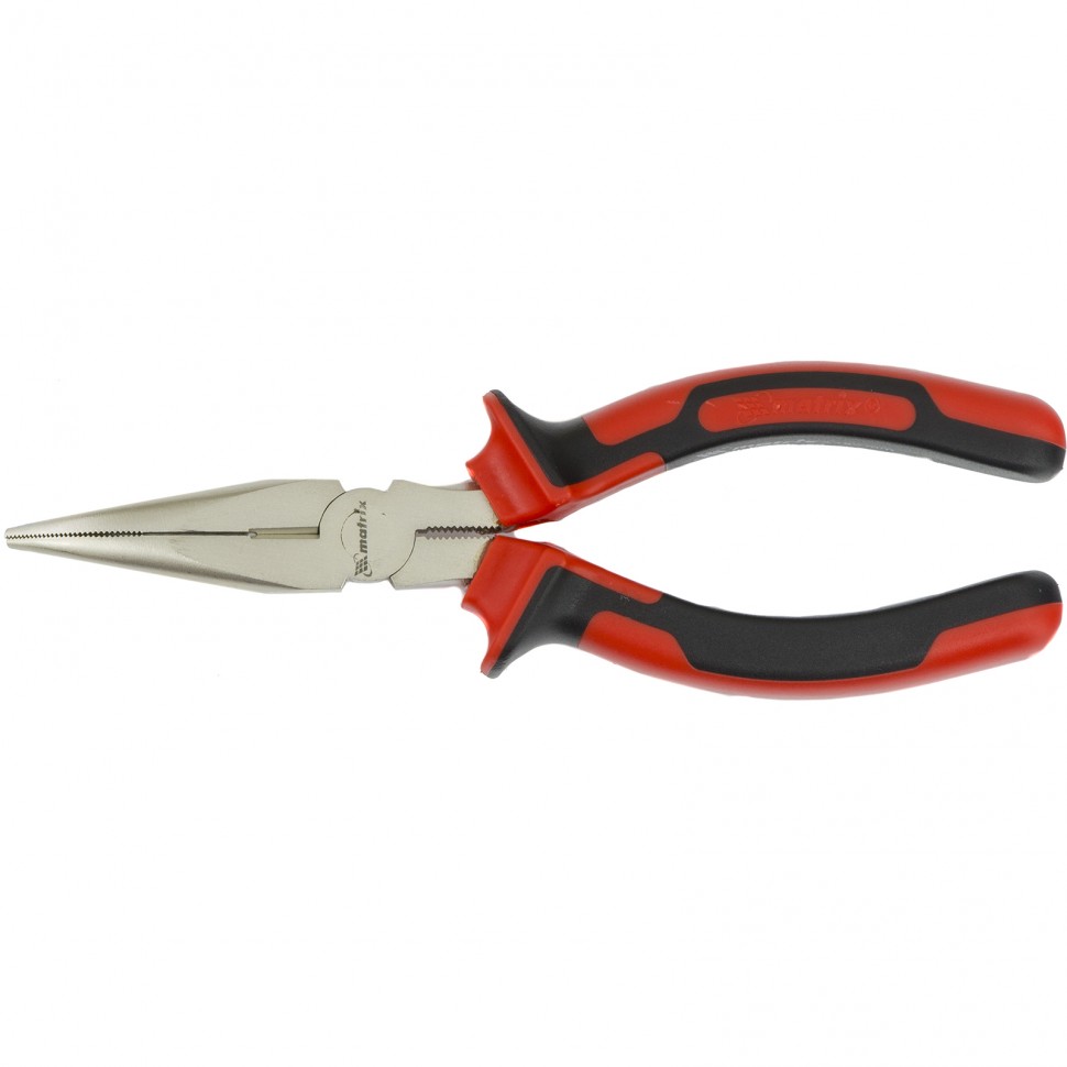 Длинногубцы 160 мм, изогнутые MATRIX  17420