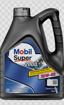 Масло 10W-40 Super-2000 (полусинт.) 4л. "Mobil"