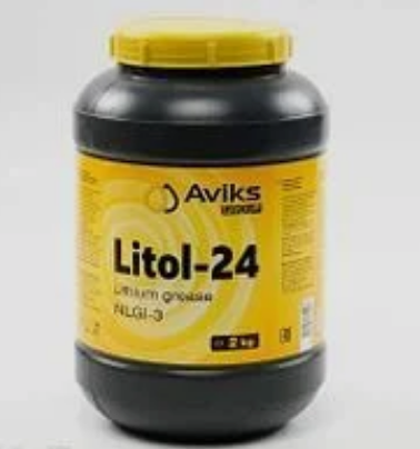 Смазка Литол-24 /банка по 2 кг/ В КИЛОГРАММАХ "Aviks"