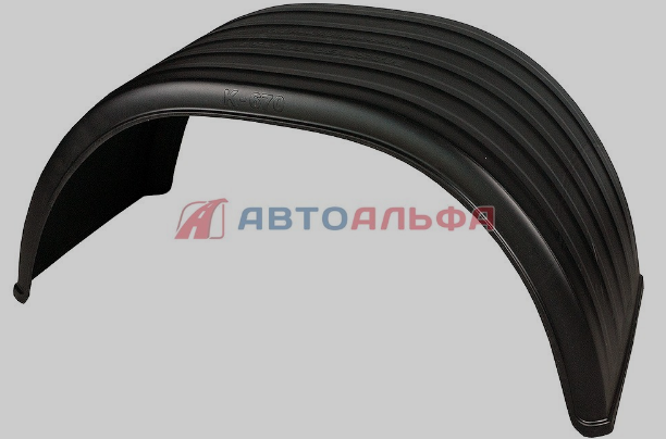 Крыло пластик К-670 двускатное заднее прицеп