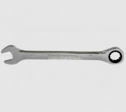 Ключ трещоточный, комбинир. 18мм, CrV // Matrix 14811