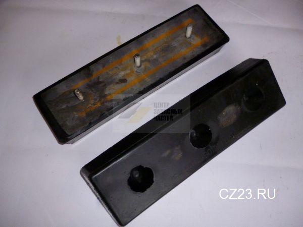 Амортизатор платформы КамАЗ 5511-8601144 (3 шпильки)