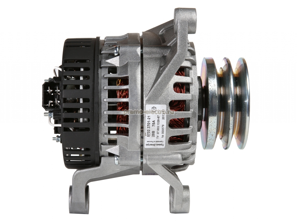 Генератор Т25,Т35 5702.3701-21 двиг.ЯМЗ-850 28в,90а. "ELTRA" 
