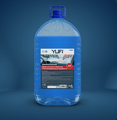Жидкость для омывателя -25С 4л. YF005 "YUFI"