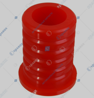 Втулка стабилизатора кабины МАЗ 64221-5001782,полиуретан(28*44*62) "ПТП"