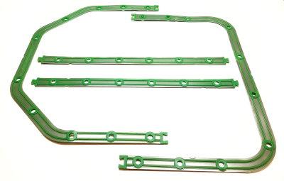 Прокладка поддона ТМЗ-8424,8481, 842.1009072 металл+силикон "ГБЦ"