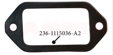 Прокладка соединит-го патрубка ЯМЗ (рез) 236-1115036-А2 "Б-во"