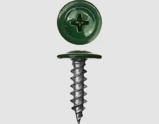 Саморезы ЗУБР с прессшайб.по мет.до 0,9мм,РН2  4,2х14мм 