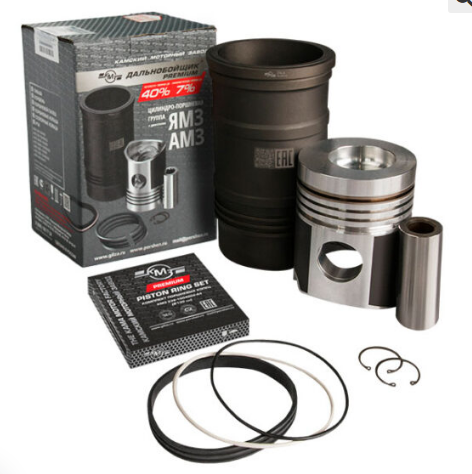 Поршнекомплект ЯМЗ 238Б-1004006-Б2  Н/О "Дальнобойщик" "КМЗ"
