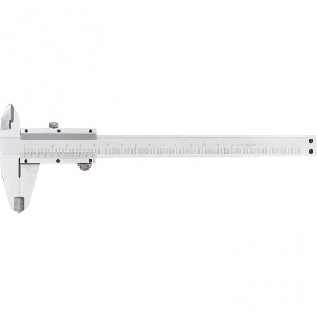 Штангенциркуль 150 мм, цена деления 0,02 мм, металлический, с глубиномером  316315