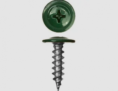 Саморезы ЗУБР с прессшайб.по мет.до 0,9мм,РН2  4,2х41мм  