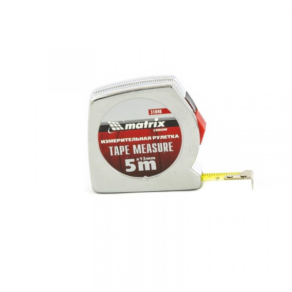 Рулетка Chrom 5 м*13 мм "MATRIX"  31040