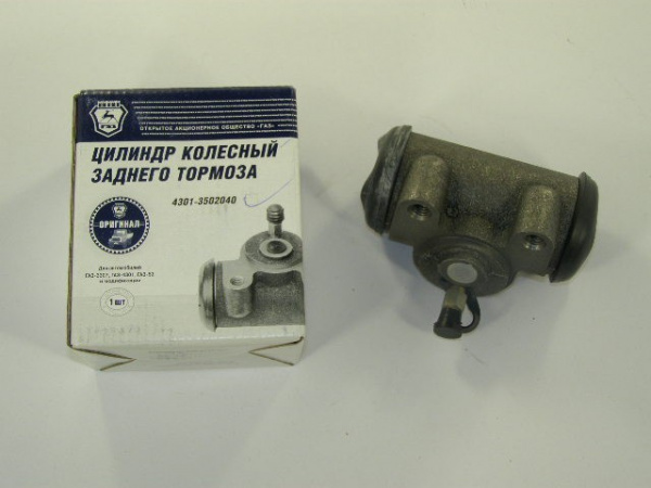 Цилиндр торм.зад. 53, 3307 4301-3502040 (ПАЗ пер./зад) "ГАЗ"