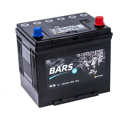 Аккумулятор 6СТ-65AПЗ Евро "Bars Asia"