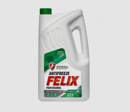 Антифриз 5кг зеленый "Felix"
