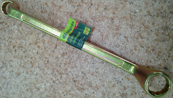 Ключ накидной 20 х 22 мм, цинк Сибртех 14630