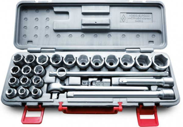 Набор №4 в пл/ф с 6-гр.головками 1/2 (08-32) 25 предм. "НИЗ"  57023025