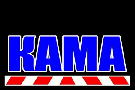 Брызговик зад.КамАЗ  (400*600мм) КАМА, к-т 2шт.  RGBR025 "Волгоград"